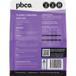 PBCO Baking Mixes PBCO Plant Protein Pancakes Mix 300g