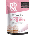 PBCO Baking Mixes PBCO Vanilla Icing Mix 98% Sugar Free 300g