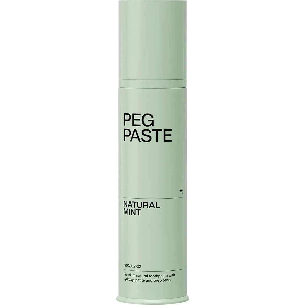 Peg Paste Vitamins & Supplements Peg Paste Natural Toothpaste with Hydroxyapatite Natural Mint 190g