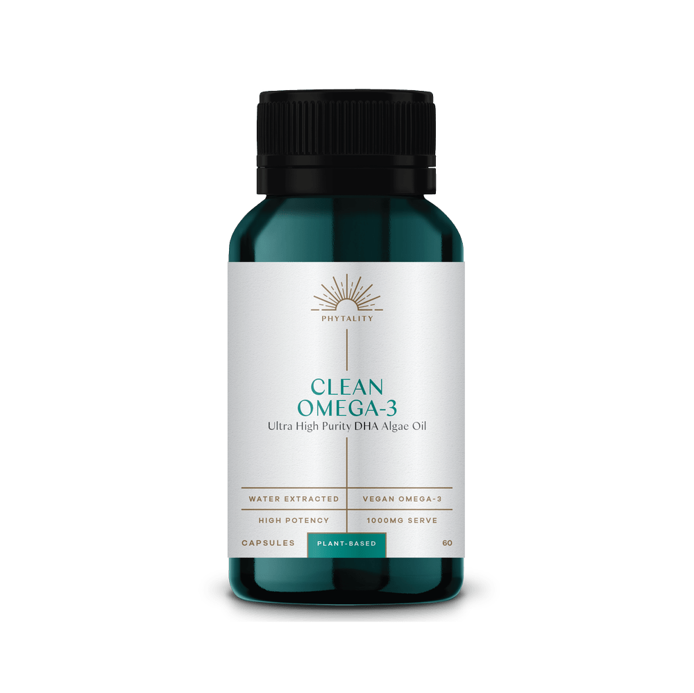 Phytality Vitamins Phytality Clean Omega-3 (Ultra High Purity DHA Algae Oil) 60vc