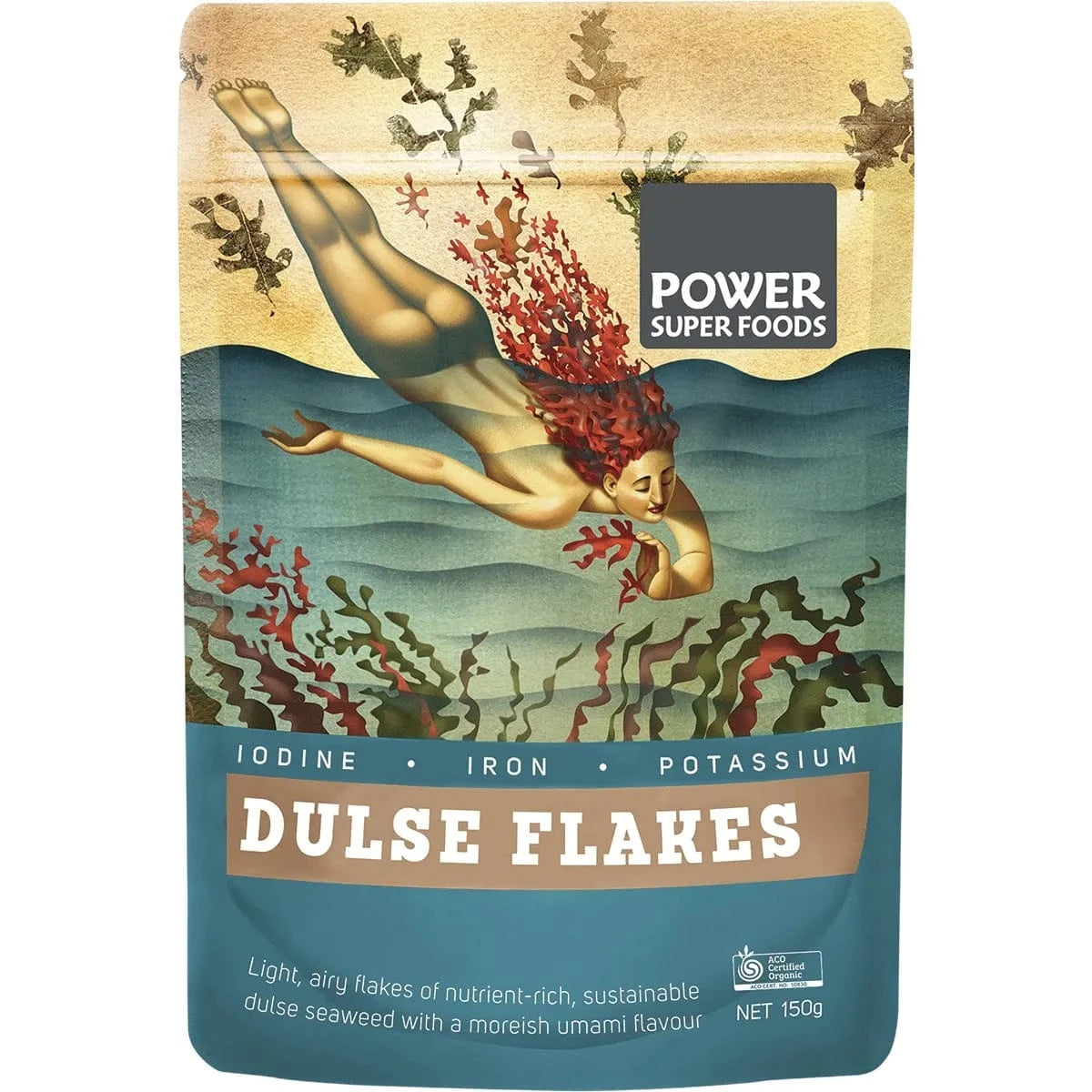 Power Super Foods Cooking & Baking Ingredients 150gm Power Super Foods Organic Dulse Flakes