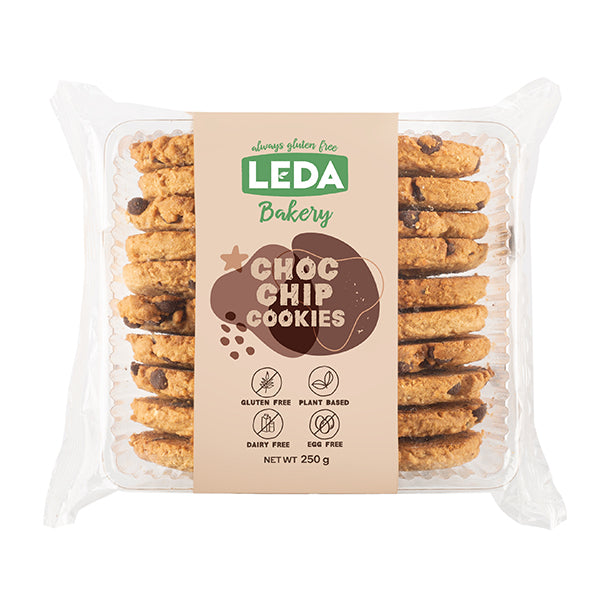 Leda Choc Chip Cookies Bakery Range 6 x 250g