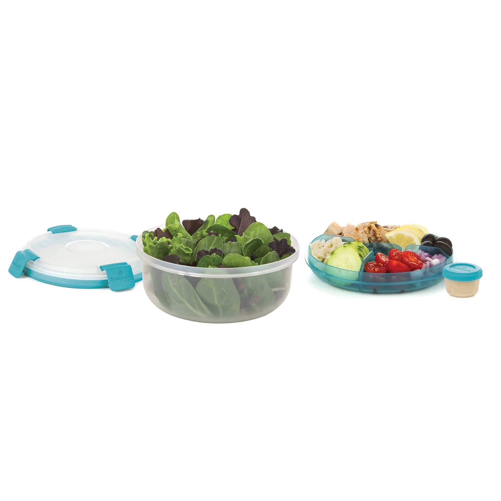 Progressive Cutlery Set Progressive SnapLock Salad Snap & Go (Colour selected randomly)