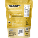 Protein Supplies Australia Egg White Protein Vanilla 900g back image