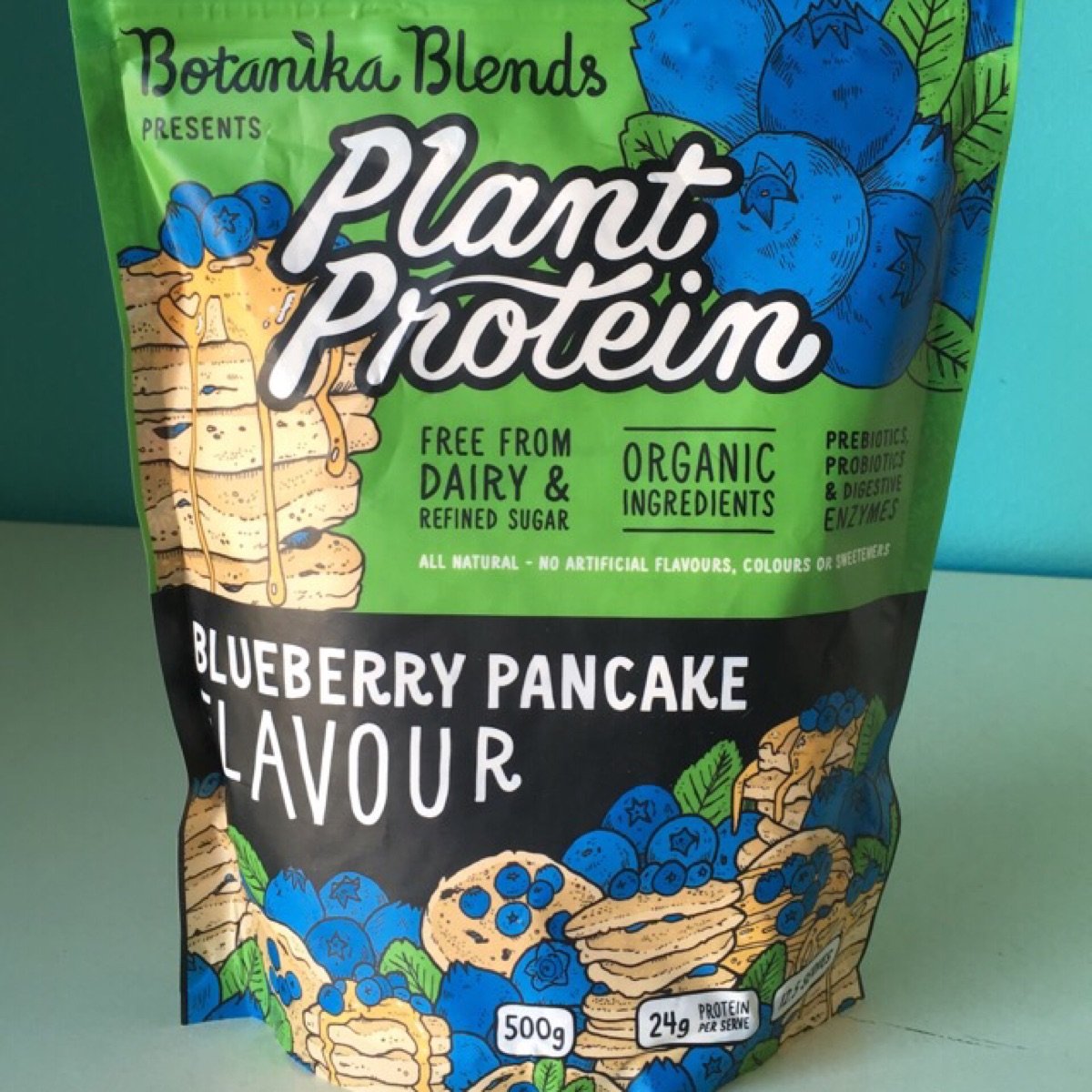 Botanika Blends Plant Protein Blueberry Pancake 500g front product image