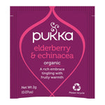 Pukka Herbs Organic Tea Pukka Herbs Elderberry & Echinacea Tea (Packet of 20 Sachets)