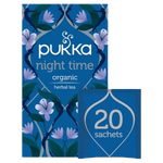 Pukka Herbs Organic Tea Pukka Herbs Night Time Tea Bags (PACKET OF 20 SACHETS)
