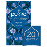 Pukka Herbs Organic Tea Pukka Herbs Night Time Tea Bags (PACKET OF 20 SACHETS)