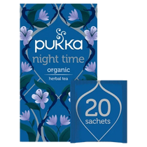 Pukka Herbs Organic Tea Pukka Herbs Night Time Tea Bags (PACKET OF 20 SACHETS)