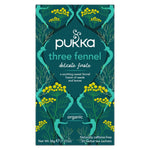 Pukka Herbs Organic Tea Pukka Herbs Three Fennel Tea Bags (PACKET OF 20 SACHETS)