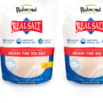 Redmond Salt 2 x 737g Pouch Value Pack Redmond Real Salt - Ancient Sea Salt Fine