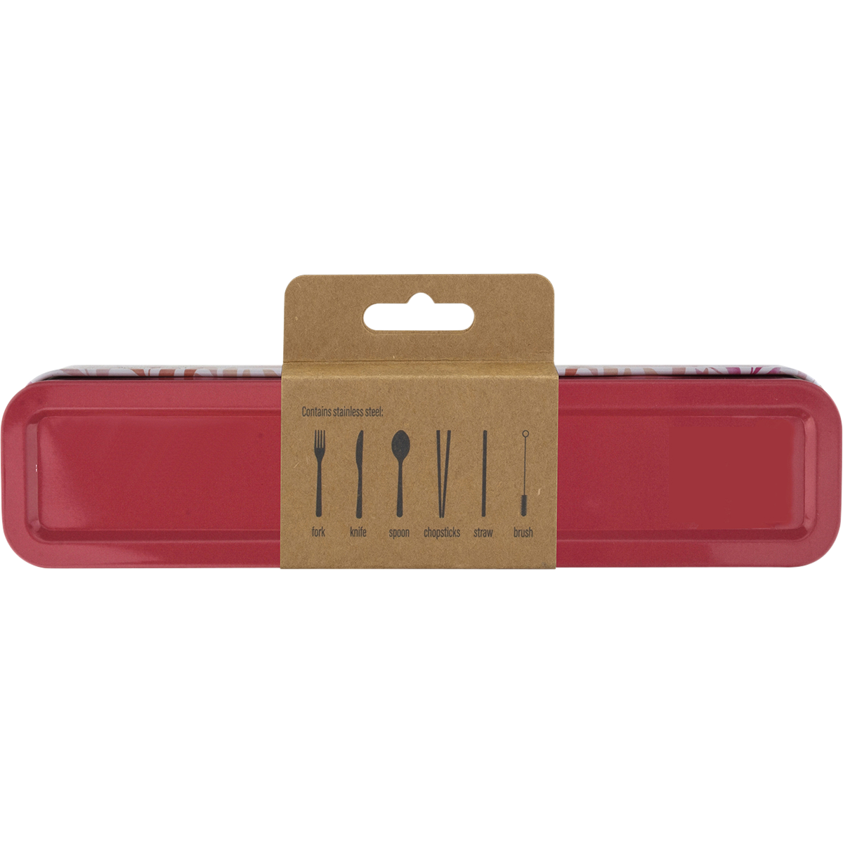 RetroKitchen Carry Your Cutlery Watercolours back image