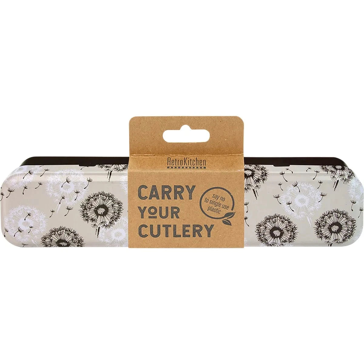 RETROKITCHEN Cutlery Set Dandelion RETRO KITCHEN Carry Your Cutlery - Stainless Steel Cutlery Set