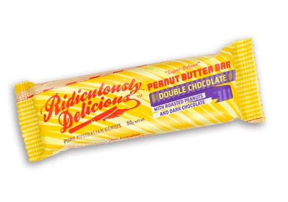 Ridiculously Delicious Snack Foods Double Chocolate Ridiculously Delicious Crunch Bar 12 x 50gms