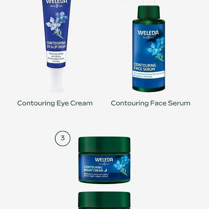 Weleda Contouring Night Cream Blue Gentian & Edelweiss 40ml lifestyle