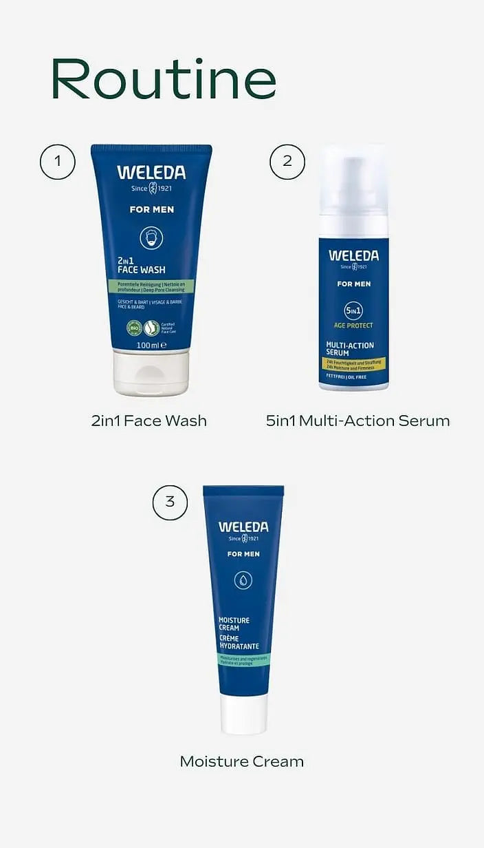 Weleda Moisture Cream Men 30ml lifestyle