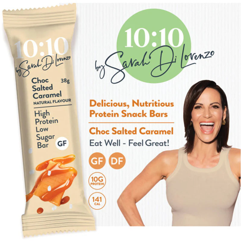 10:10 SDL Protein Snack Bar by Sarah Di Lorenzo- Choc Salted Caramel