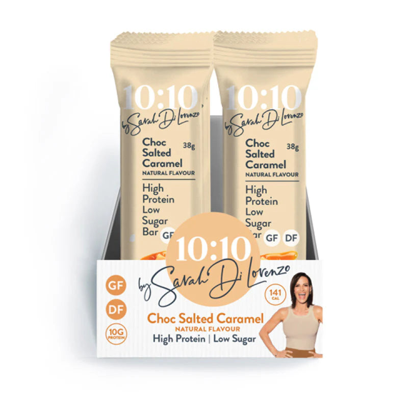 10:10 SDL Protein Snack Bar by Sarah Di Lorenzo- Choc Salted Caramel