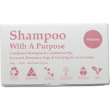 Shampoo with a Purpose Health & Beauty Shampoo with a Purpose Shampoo & Conditioner Bar Volume 135g