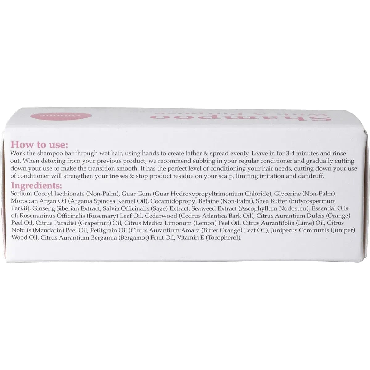 Shampoo with a Purpose Health & Beauty Shampoo with a Purpose Shampoo & Conditioner Bar Volume 135g