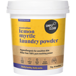 Simply Clean Laundry Powder Lemon Myrtle 1kg — exact front product image