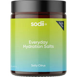 Sodii Vitamins & Supplements 185g Tub Sodii Everyday Hydration Salts Salty Citrus