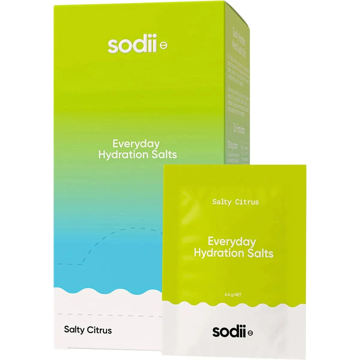 Sodii Vitamins & Supplements 30pk Sachets Sodii Everyday Hydration Salts Salty Citrus