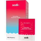 Sodii Vitamins & Supplements 30pk Sachets Sodii Everyday Hydration Salts Salty Raspberry