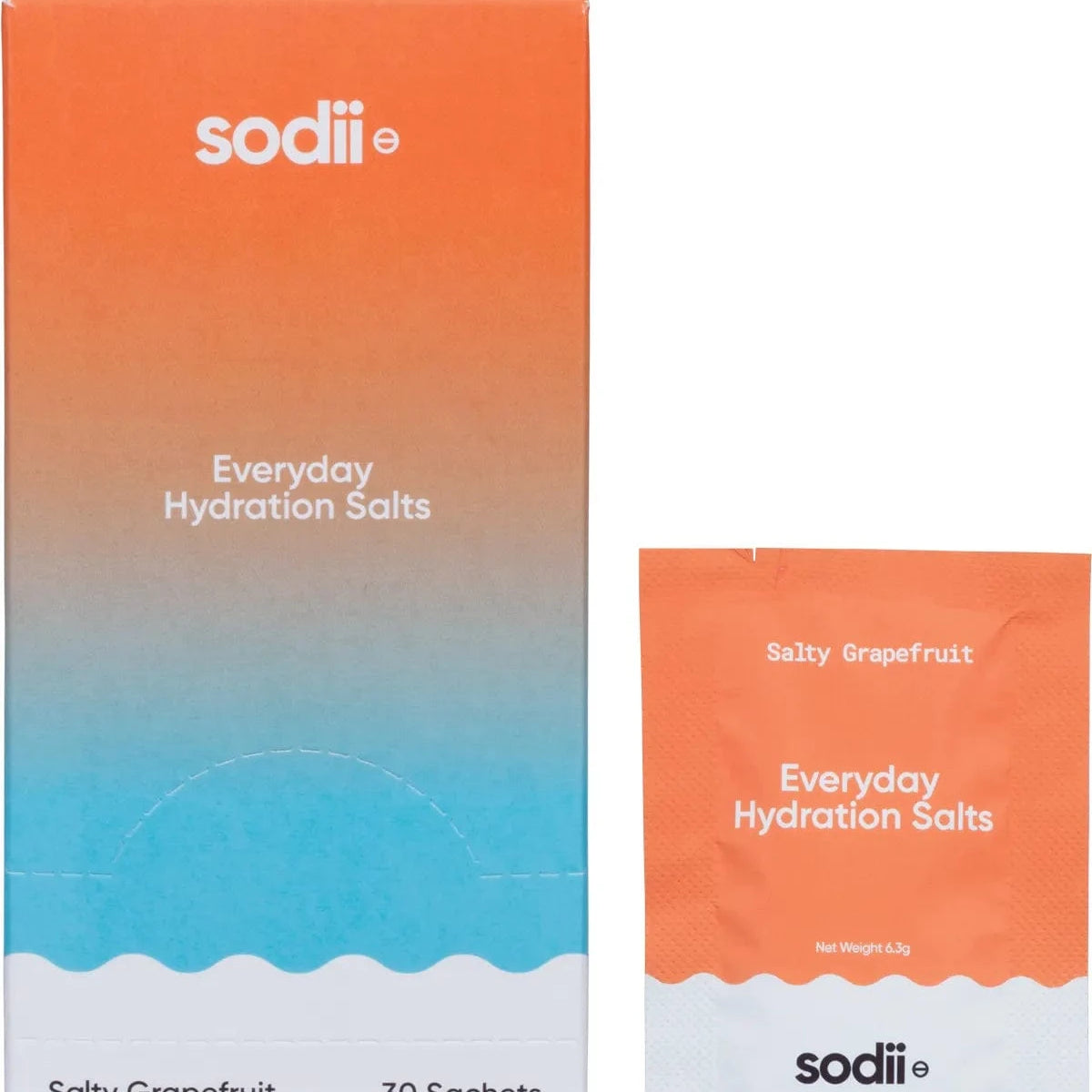 Sodii Vitamins & Supplements Sodii Everyday Hydration Salts Salty Grapefruit