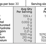 Sodii Vitamins & Supplements Sodii Everyday Hydration Salts Salty Grapefruit
