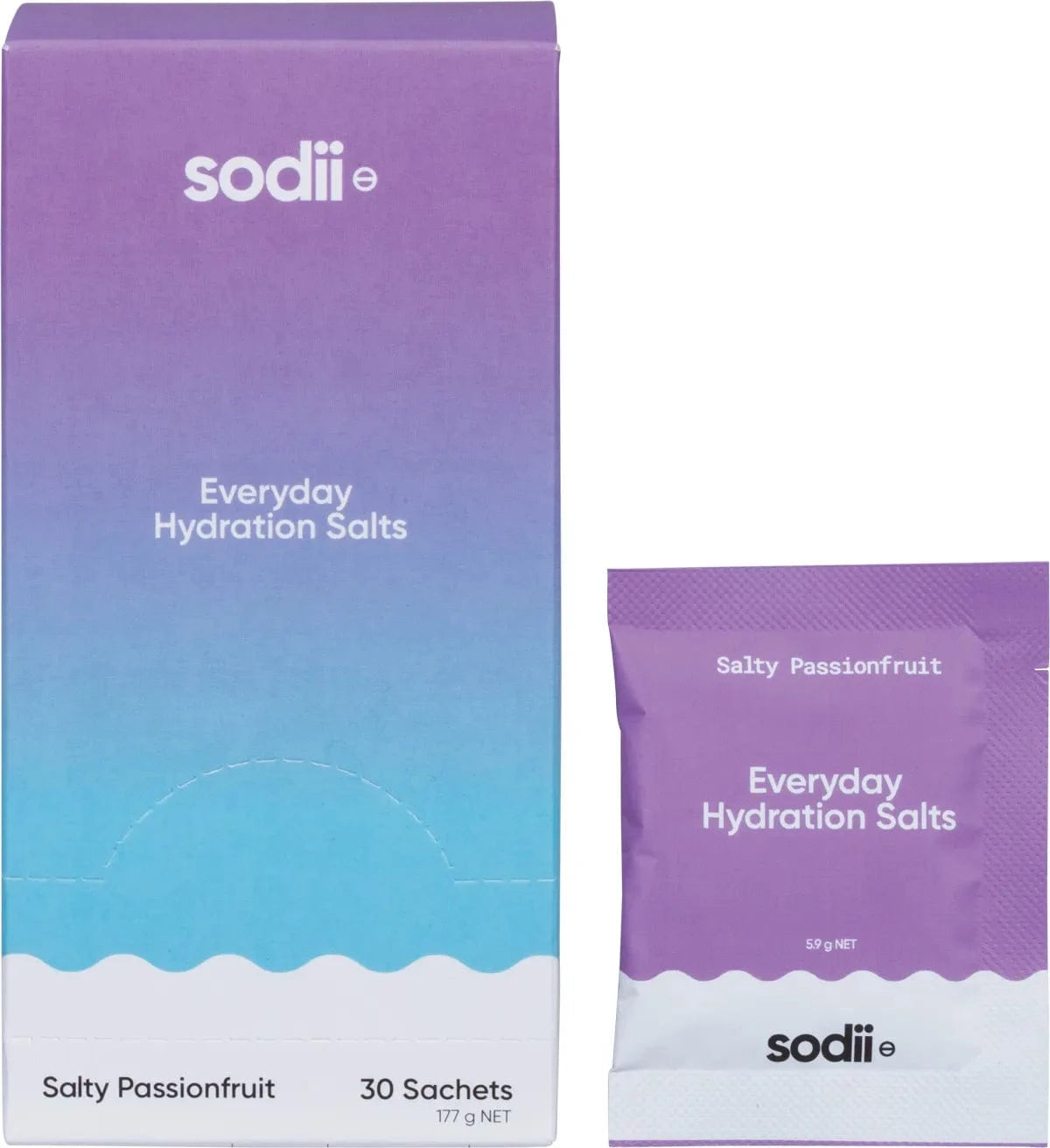 Sodii Vitamins & Supplements Sodii Everyday Hydration Salts Salty Passionfruit