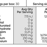 Sodii Vitamins & Supplements Sodii Everyday Hydration Salts Salty Passionfruit