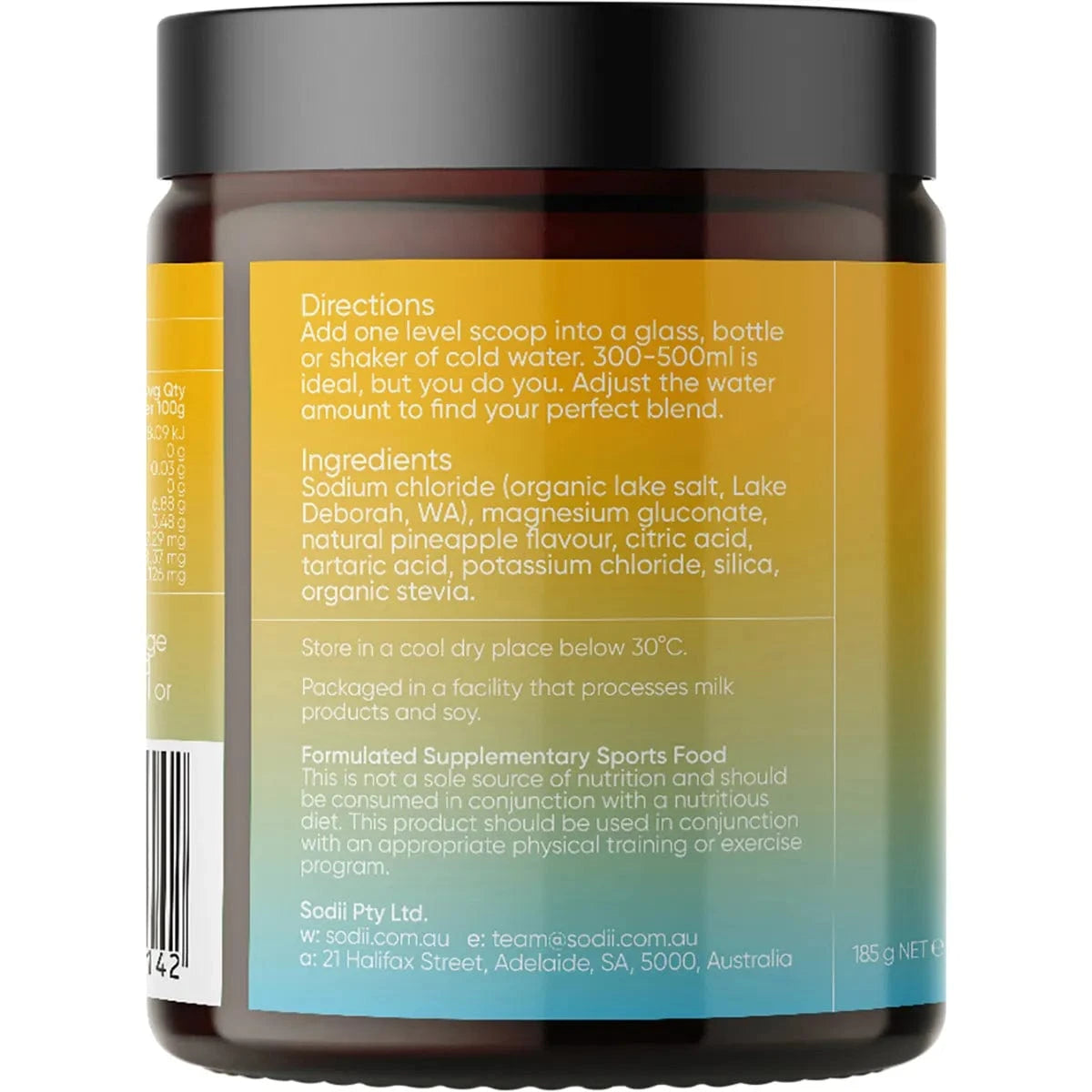 Sodii Vitamins & Supplements Sodii Everyday Hydration Salts Salty Pineapple