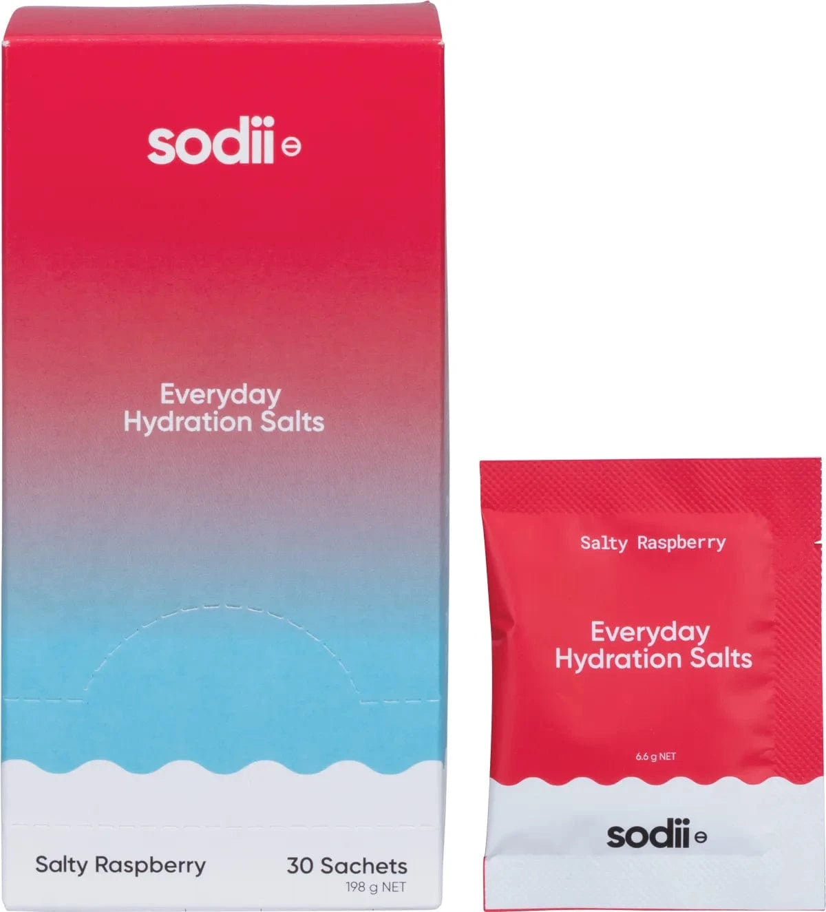 Sodii Vitamins & Supplements Sodii Everyday Hydration Salts Salty Raspberry