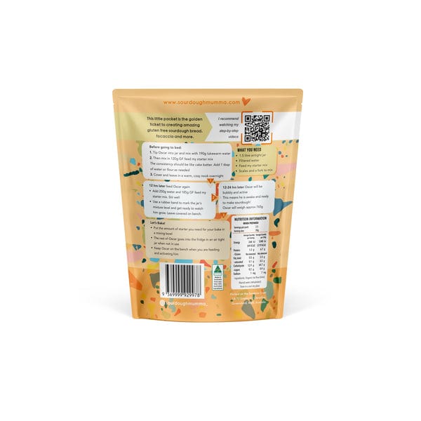 Sourdough Mumma Baking Mixes Sourdough Mumma Sourdough Starter Gluten Free 20g