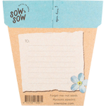 Sow 'n Sow Gift Of Seeds Forget Me Not back image