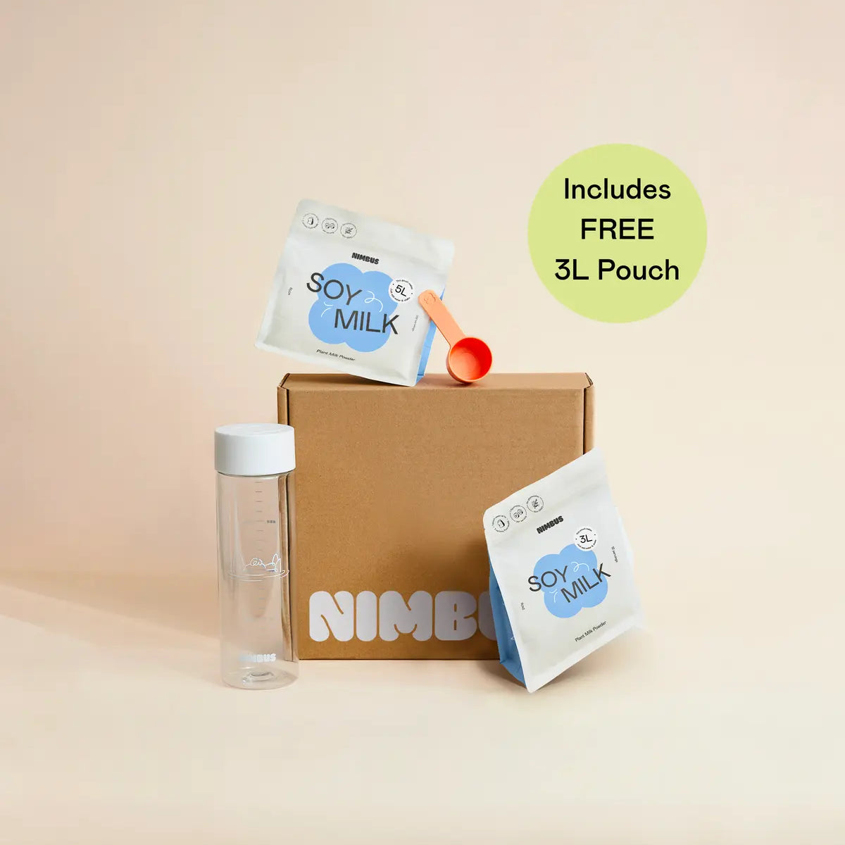 Nimbus Soy Milk — official lifestyle / starter kit image