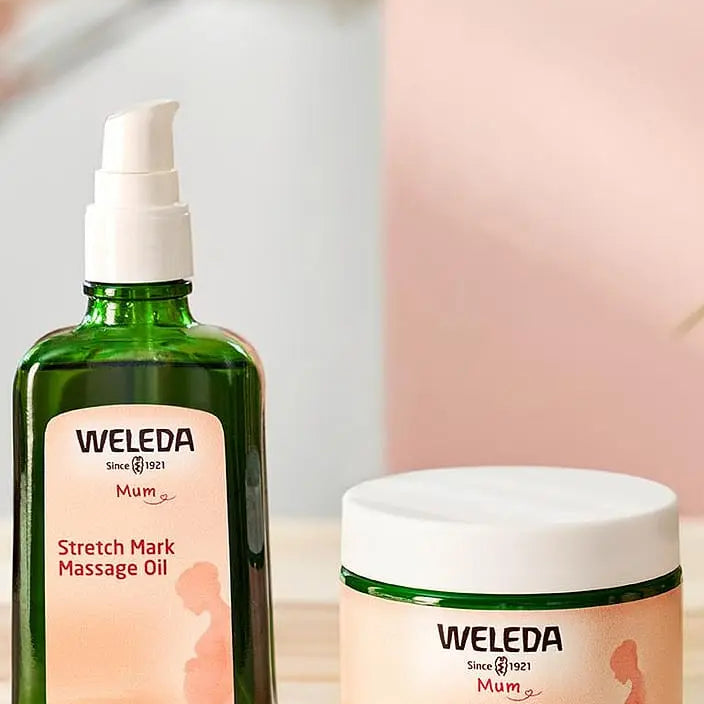 Weleda Stretch Mark Massage Oil Mum 100ml lifestyle