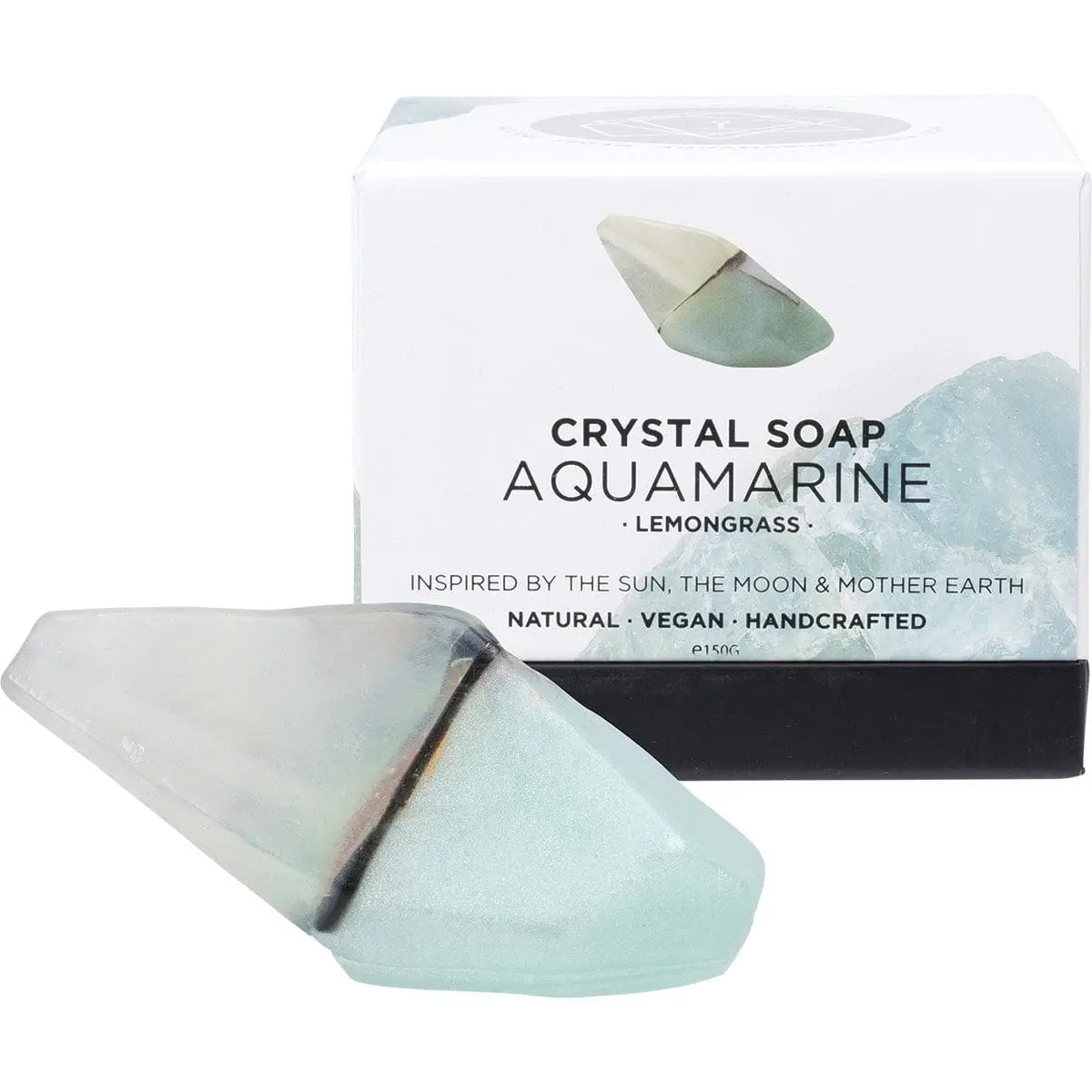 Summer Salt Body Health & Beauty Summer Salt Body Crystal Soap Aquamarine - Lemongrass 150g