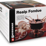 Swissmar Realp 11 Piece Fondue Set 75809 retail packaging