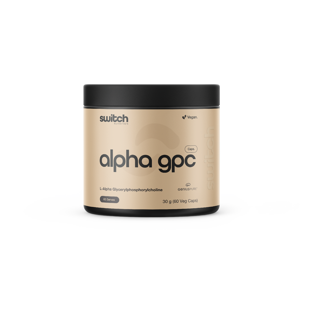 Switch Nutrition Alpha GPC 60 Caps front