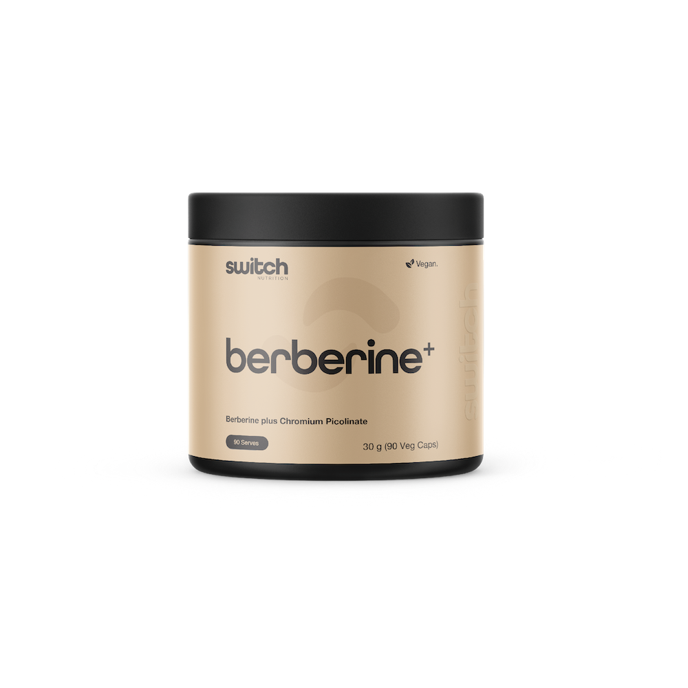 Switch Nutrition Berberine+ 90 Caps front