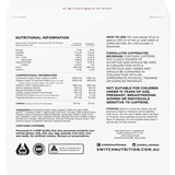 Switch Nutrition Coffee Mental Focus Elixir Espresso box back image