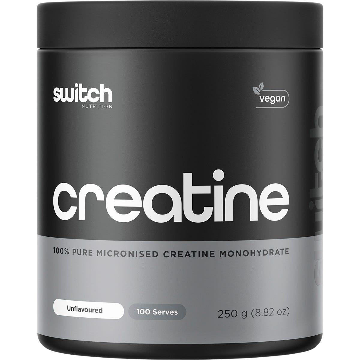 Switch Nutrition Creatine Unflavoured 250g — exact front product image