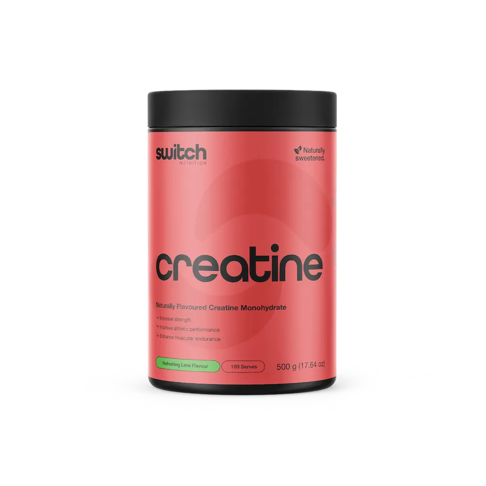 Switch Nutrition Flavoured Creatine Refreshing Lime 500g — official current front packshot