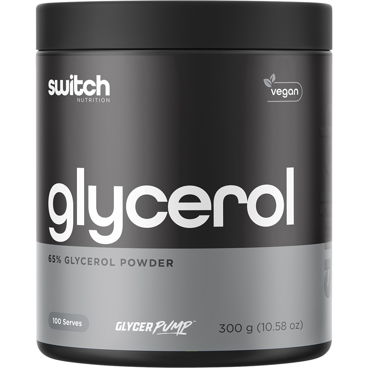 Switch Nutrition Glycerol 65% Glycerol Powder 300g front product image