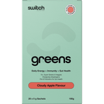 Switch Nutrition Greens Cloudy Apple 20x5g box image