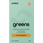 Switch Nutrition Greens Fruit Juice 20x5g box image