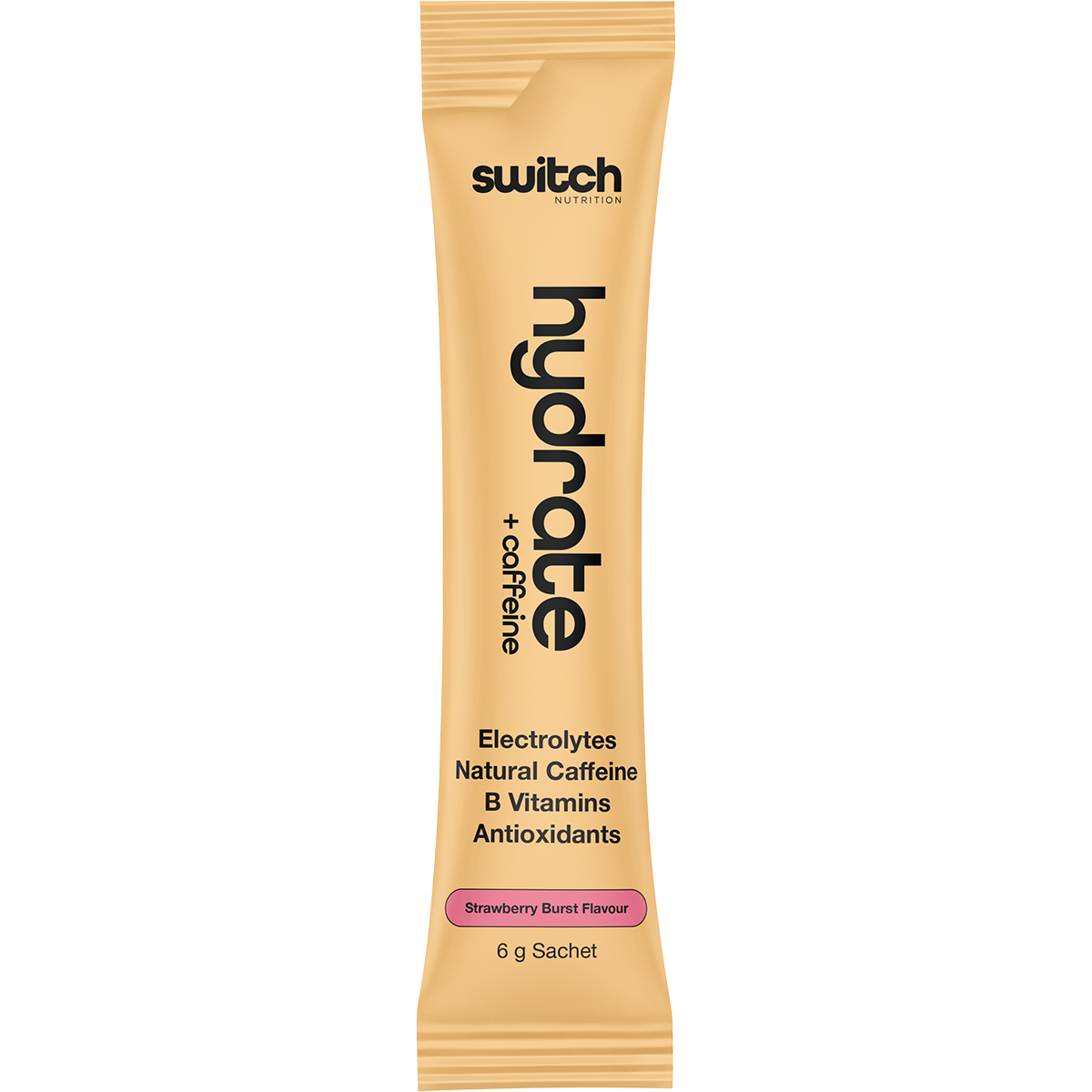 Switch Nutrition Hydrate + Caffeine Strawberry Burst 20x6g alternate product image
