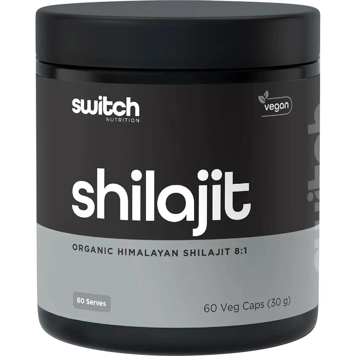 Switch Nutrition Supplements Switch Nutrition Shilajit Organic Himalayan Shilajit 8:1 60 Caps